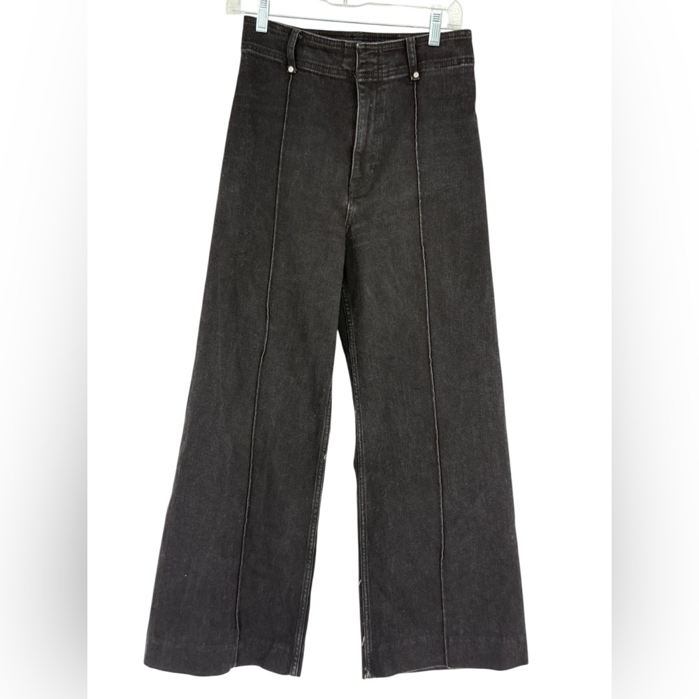 Zara Charcoal Flare Jeans